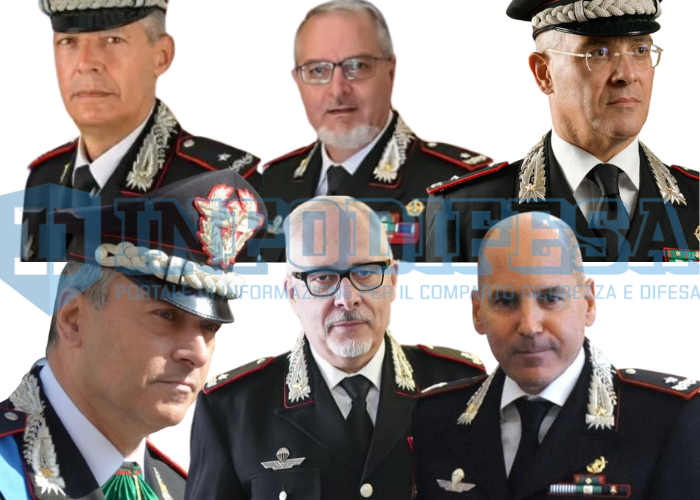 Promozioni Al Vertice: Sei Nuovi Generali Di Divisione Nell'Arma Dei ...