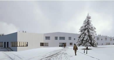 Ingresso della caserma di Corvara, Villaggio Alpino Tempesti, al centro dell’inchiesta sui trasferimenti dei militari che denunciarono il maresciallo