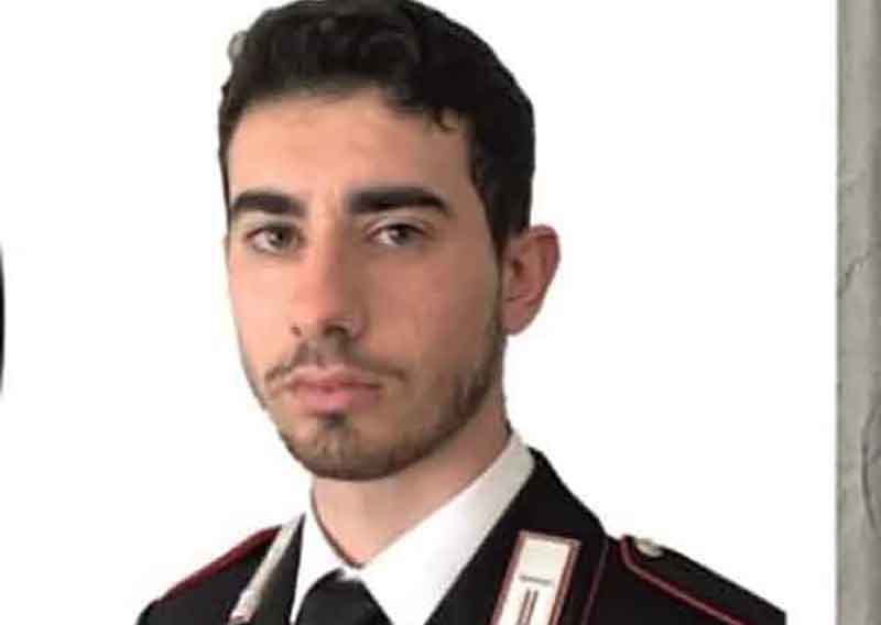 L’ultimo saluto al carabiniere Luca Russo: lacrime e commozione per il 24enne scomparso prematuramente