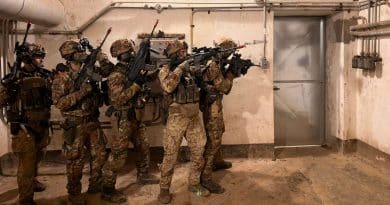 Guastatori paracadutisti dell’8° reggimento genio guastatori paracadutisti “Folgore” in addestramento di combattimento sotterraneo (Underground Warfare) tra bunker Back Yard (Verona) e area “La Carona” a Fornovo di Taro (Parma), per la Initial Mission Capability del 184° battaglione “NEMBO”.