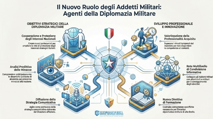 La riforma delle addettanze militari proposta dal Ministro Crosetto: il passaggio al mandato quadriennale