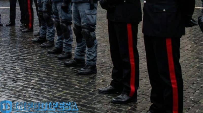 Militari dell’Arma dei Carabinieri impegnati in attività di pattugliamento e sicurezza urbana, tema centrale del confronto politico e sindacale sulle assunzioni dei Carabinieri ausiliari nel 2026.