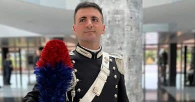 Il maresciallo dei carabinieri Fabio Rotolo torna in divisa dopo 283 giorni di lotta contro la sclerosi multipla