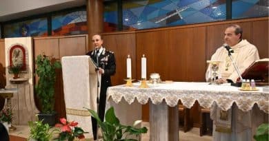 Santa Messa di Pasqua al Comando Generale dell’Arma dei Carabinieri con il Comandante Generale Salvatore Luongo a Roma nel segno di unità, altruismo e servizio