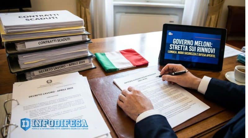 stipendi fermi e rinnovi contrattuali, mentre il decreto lavoro introduce il meccanismo del 30% IPCA