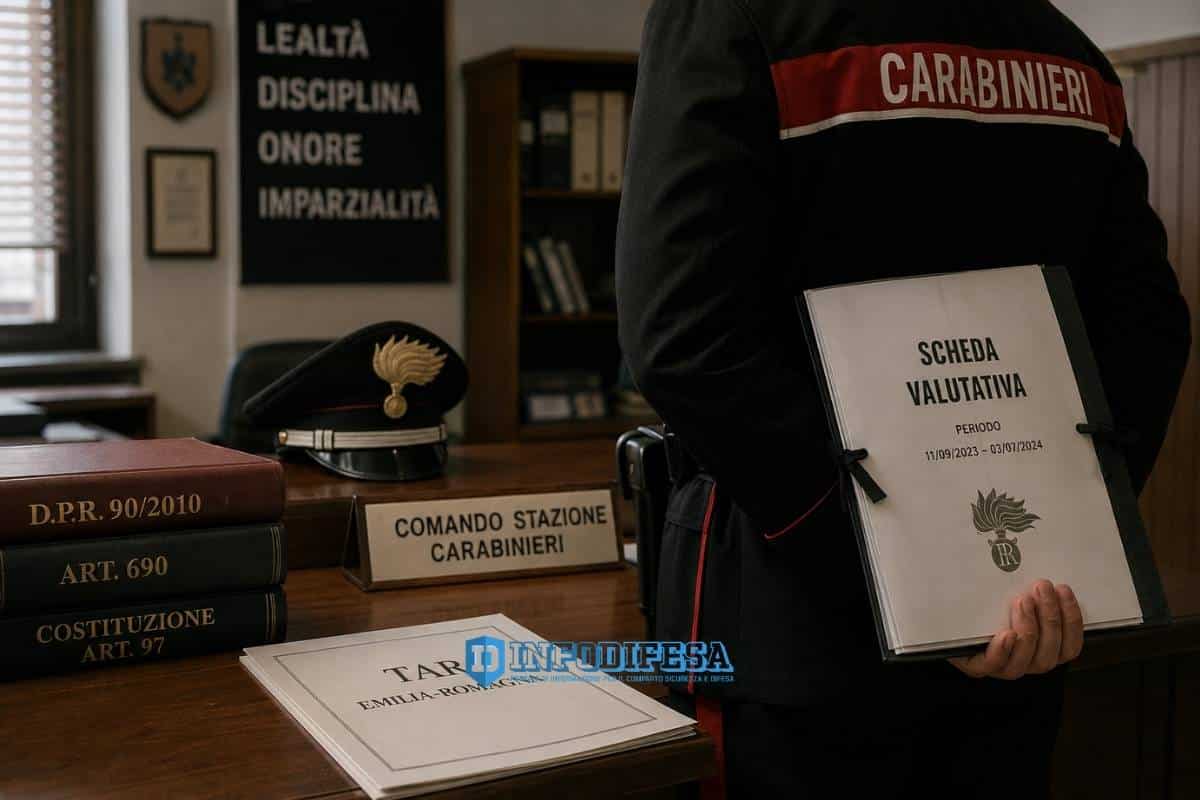 Maresciallo denuncia il “visto” con la biro sulla fronte della carabiniera: il superiore gli abbassa le note, il TAR annulla tutto