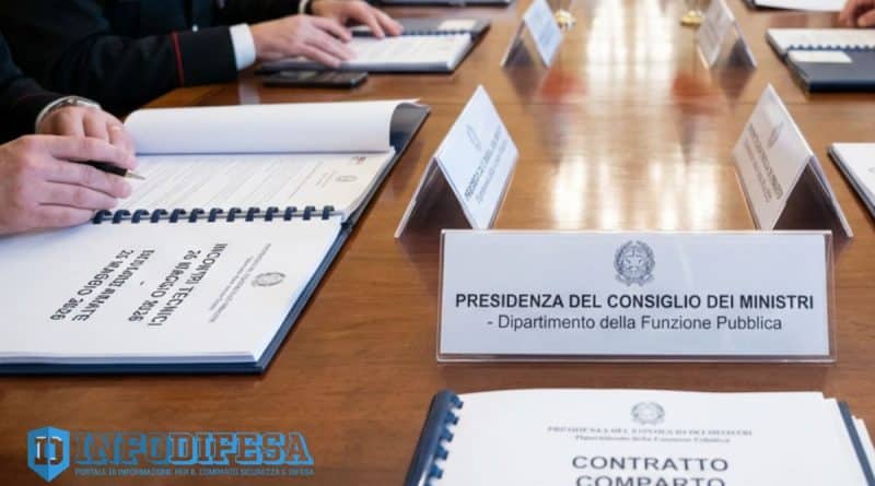 Convocazione incontri tecnici per il rinnovo del Contratto Sicurezza-Difesa 2025-2027 a Palazzo Vidoni il 26 e 27 maggio 2026