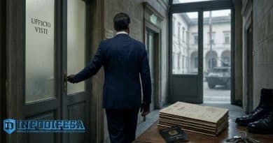 Immagine concettuale su controlli sulla diplomazia italiana, visti consolari, ambasciate e sicurezza nazionale dopo il caso Tashkent
