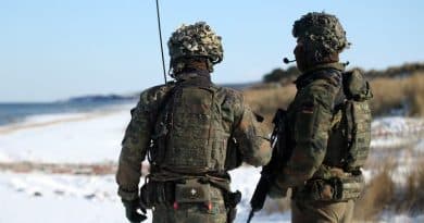 Soldati tedeschi della Bundeswehr durante un’esercitazione NATO in Germania: Berlino punta a diventare la prima forza militare convenzionale d’Europa entro il 2039