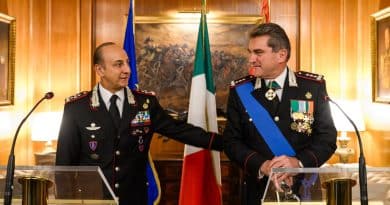 Ordine del Giorno del Comando Generale dell’Arma dei Carabinieri del 14 maggio 2026 per l’insediamento del Generale di Corpo d’Armata Massimo Mennitti come nuovo Vice Comandante Generale, dopo il passaggio di testimone con il Generale Marco Minicucci.