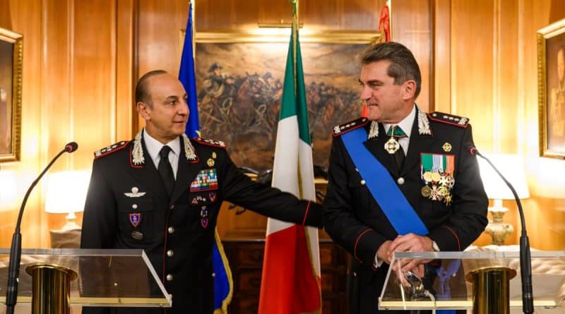 Ordine del Giorno del Comando Generale dell’Arma dei Carabinieri del 14 maggio 2026 per l’insediamento del Generale di Corpo d’Armata Massimo Mennitti come nuovo Vice Comandante Generale, dopo il passaggio di testimone con il Generale Marco Minicucci.