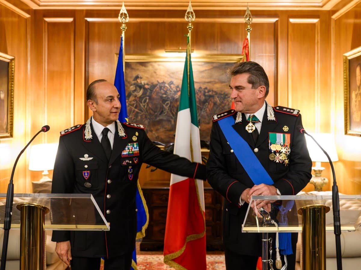 Carabinieri, Massimo Mennitti nuovo Vice Comandante Generale: il passaggio di testimone con Marco Minicucci nell’Ordine del Giorno del 14 maggio 2026