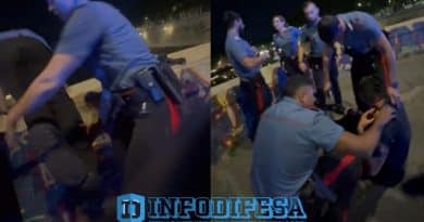 Carabinieri sul Ponte Garibaldi a Roma salvano un uomo che minacciava di lanciarsi nel Tevere formando una catena umana